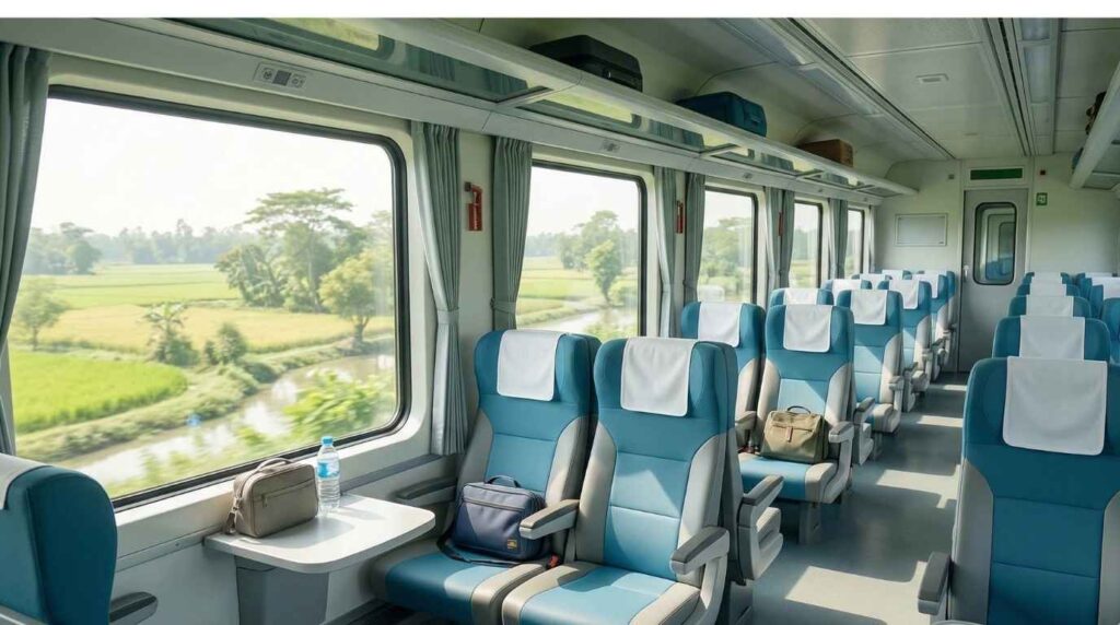 সুন্দরবন এক্সপ্রেস ট্রেনের সময়সূচী এবং অভ্যন্তরীণ সিট প্ল্যান